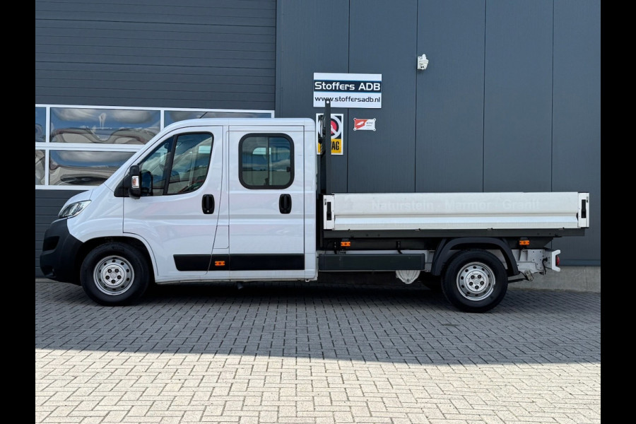 Citroën Jumper 35 2.2 BlueHDi 165pk L3 DC | Airco | Cruise | Bluetooth | DAB radio | 7-persoons | Open laadbak