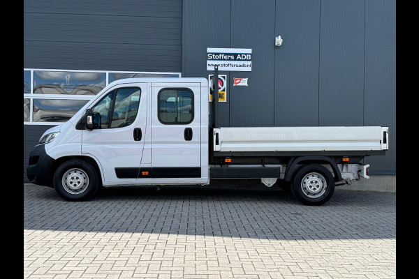 Citroën Jumper 35 2.2 BlueHDi 165pk L3 DC | Airco | Cruise | Bluetooth | DAB radio | 7-persoons | Open laadbak