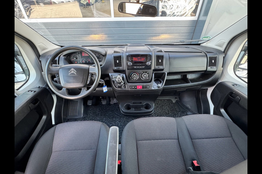 Citroën Jumper 35 2.2 BlueHDi 165pk L3 DC | Airco | Cruise | Bluetooth | DAB radio | 7-persoons | Open laadbak