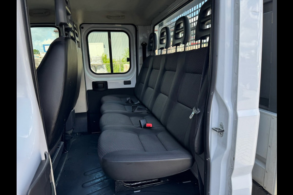 Citroën Jumper 35 2.2 BlueHDi 165pk L3 DC | Airco | Cruise | Bluetooth | DAB radio | 7-persoons | Open laadbak