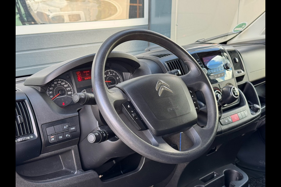 Citroën Jumper 35 2.2 BlueHDi 165pk L3 DC | Airco | Cruise | Bluetooth | DAB radio | 7-persoons | Open laadbak