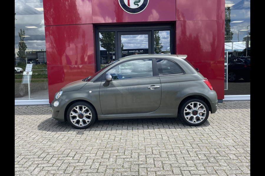 Fiat 500 TwinAir Turbo Sport | Verde Military | Cruise control | 16" Velgen