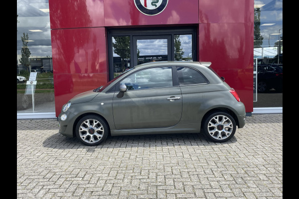 Fiat 500 TwinAir Turbo Sport | Verde Military | Cruise control | 16" Velgen