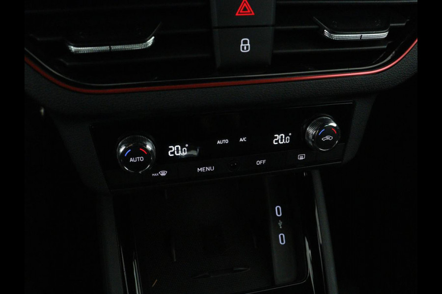 Škoda SCALA 1.0 TSI Sport | Automaat | Virtual Cockpit | Sportstoelen | Carplay | Navigatie | Climate control | Full LED | Parkeerhulp | Cruise control | Bluetooth | Getint glas