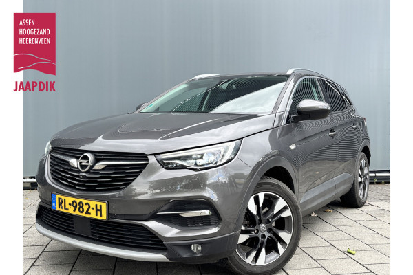 Opel Grandland X BWJ 2018 | 1.2T 131 PK Innovation | TREKHAAK | LEER |  ELKETR. STOELEN | ELEKTR. ACHTERKLEP | CAMERA | STOEL + STUURVERW. | STOELVERKOEL. | LEDER | FULL LED | KEYLESS |  CARPLAY + ANDROID | NAVI | CLIMA | CRUISE | LMV | PDC