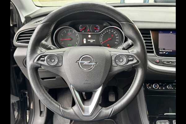 Opel Grandland X BWJ 2018 | 1.2T 131 PK Innovation | TREKHAAK | LEER |  ELKETR. STOELEN | ELEKTR. ACHTERKLEP | CAMERA | STOEL + STUURVERW. | STOELVERKOEL. | LEDER | FULL LED | KEYLESS |  CARPLAY + ANDROID | NAVI | CLIMA | CRUISE | LMV | PDC