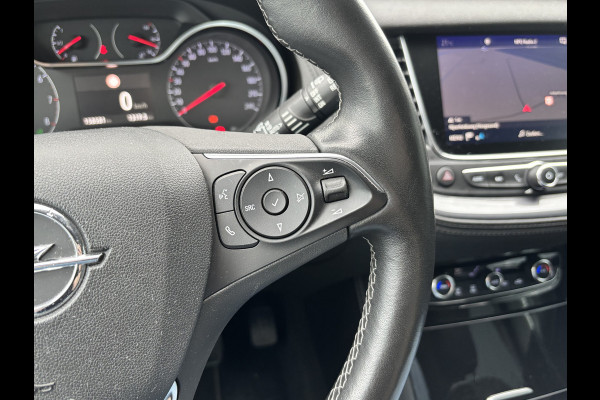 Opel Grandland X BWJ 2018 | 1.2T 131 PK Innovation | TREKHAAK | LEER |  ELKETR. STOELEN | ELEKTR. ACHTERKLEP | CAMERA | STOEL + STUURVERW. | STOELVERKOEL. | LEDER | FULL LED | KEYLESS |  CARPLAY + ANDROID | NAVI | CLIMA | CRUISE | LMV | PDC