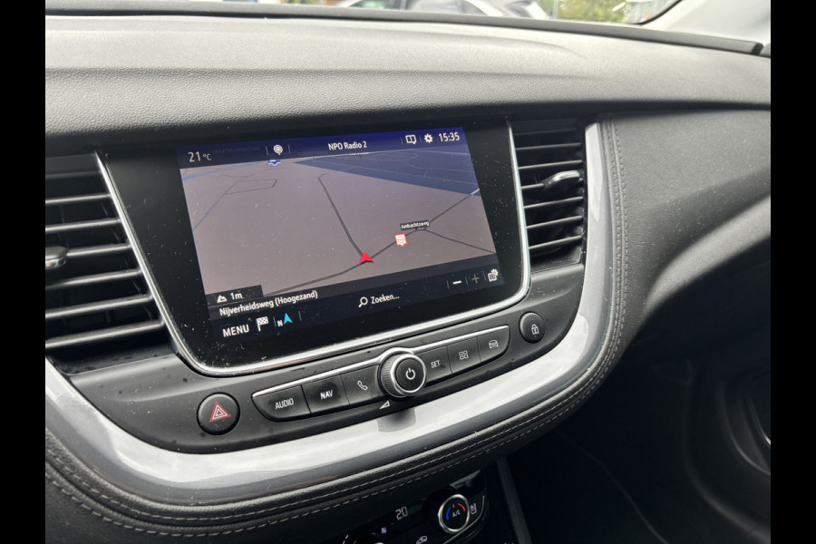 Opel Grandland X BWJ 2018 | 1.2T 131 PK Innovation | TREKHAAK | LEER |  ELKETR. STOELEN | ELEKTR. ACHTERKLEP | CAMERA | STOEL + STUURVERW. | STOELVERKOEL. | LEDER | FULL LED | KEYLESS |  CARPLAY + ANDROID | NAVI | CLIMA | CRUISE | LMV | PDC