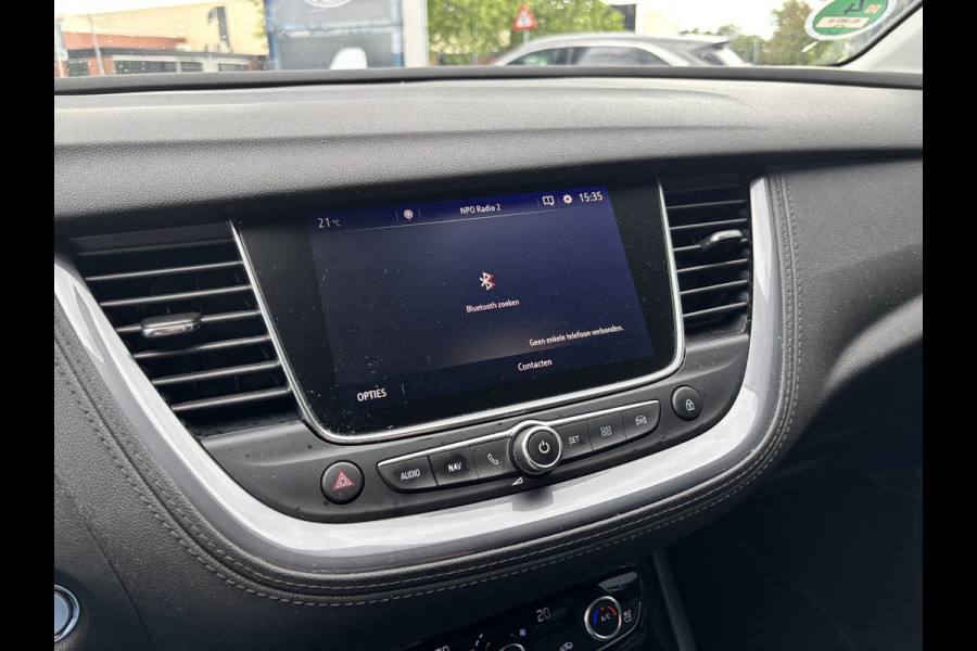 Opel Grandland X BWJ 2018 | 1.2T 131 PK Innovation | TREKHAAK | LEER |  ELKETR. STOELEN | ELEKTR. ACHTERKLEP | CAMERA | STOEL + STUURVERW. | STOELVERKOEL. | LEDER | FULL LED | KEYLESS |  CARPLAY + ANDROID | NAVI | CLIMA | CRUISE | LMV | PDC