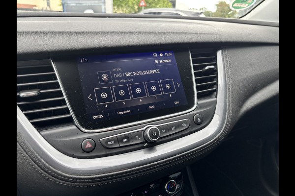 Opel Grandland X BWJ 2018 | 1.2T 131 PK Innovation | TREKHAAK | LEER |  ELKETR. STOELEN | ELEKTR. ACHTERKLEP | CAMERA | STOEL + STUURVERW. | STOELVERKOEL. | LEDER | FULL LED | KEYLESS |  CARPLAY + ANDROID | NAVI | CLIMA | CRUISE | LMV | PDC