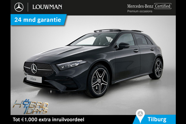 Mercedes-Benz A-Klasse 250 e Business Solution AMG | Nightpakket | Advanced sound system | Dodehoekassistent | Panoramaschuifdak | Smartphone-integratie | |
