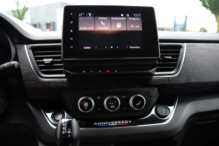 Renault Trafic 2.0 Blue dCi EDC 170 T29 L2H1 Anniversary Extra DC Virtual, Cruise, Camera, Carplay, LED, 170pk, Trekhaak, Stoelverwarming, multimedia, Sensoren, Uniek!