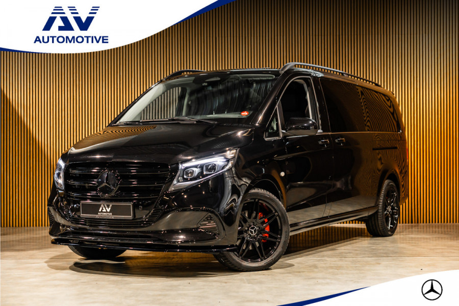 Mercedes-Benz Vito 119 CDI 4-MATIC DC L3 XL | AMG | L+R Schuifdeur | Dubbel cabine | 5-Zitter | Navigatie | CarPlay | Camera | Lederen bekleding |  | 2500 kg trekgewicht | Trekhaak | Multibeam Led | PDC V+A