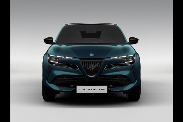 Alfa Romeo junior Elettrica Ti 54 kWh | Clima | Adapt. Cruise | Keyless | Handsfree A-Klep | PDC rondom | Pack Techno | Warmtepomp | Bicolore