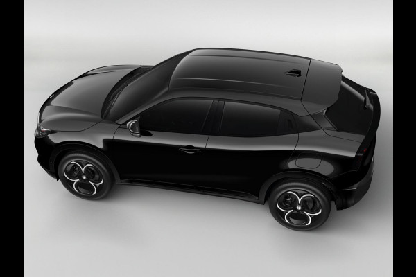 Alfa Romeo junior Elettrica Ti 54 kWh | Clima | Adapt. Cruise | Keyless | Handsfree A-Klep | PDC rondom | Pack Techno | Warmtepomp | Tortona Black