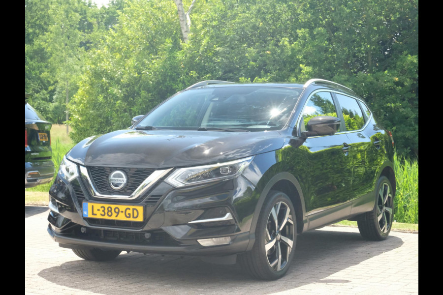 Nissan QASHQAI 1.3 DIG-T Premium Edition 140 PK | Lederen bekleding | Panoramadak | 360 Camera | Stoelverwarming | Navigatie | CarPlay | LMV 19" | LED