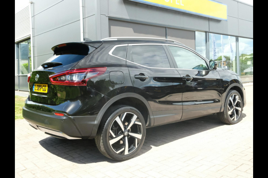 Nissan QASHQAI 1.3 DIG-T Premium Edition 140 PK | Lederen bekleding | Panoramadak | 360 Camera | Stoelverwarming | Navigatie | CarPlay | LMV 19" | LED