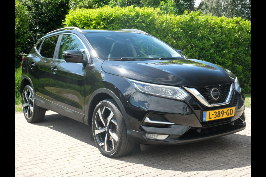 Nissan QASHQAI 1.3 DIG-T Premium Edition 140 PK | Lederen bekleding | Panoramadak | 360 Camera | Stoelverwarming | Navigatie | CarPlay | LMV 19" | LED