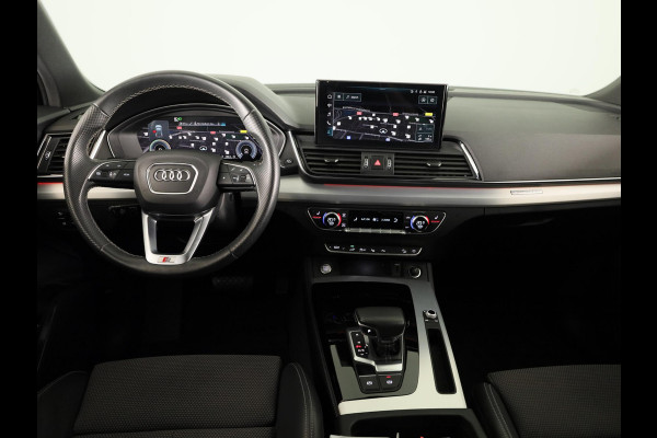 Audi Q5 50 TFSI e S edition 299pk | Panoramdak | 20 Inch Audi Sport velgen | Verwarmbare voorstoelen | Pack Tour | Pack Parking | Matrix Led verlichting
