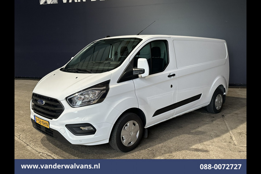 Ford Transit Custom 2.0 TDCI 131pk L2H1 Euro6 Airco | Apple Carplay | Stoelverwarming | LED | Cruisecontrol Verwarmde voorruit, Parkeersensoren, Bijrijdersbank, 2800kg trekvermogen, Android Auto