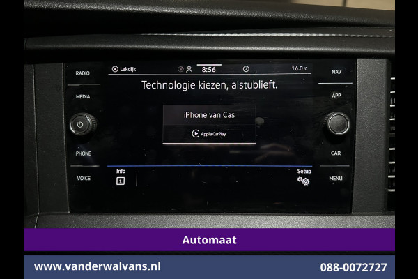 Volkswagen Transporter 2.0 TDI 150pk Automaat L1H1 Euro6 Airco | Navigatie | Apple Carplay | Cruisecontrol Achterklep, Parkeersensoren, 2500kg trekvermogen