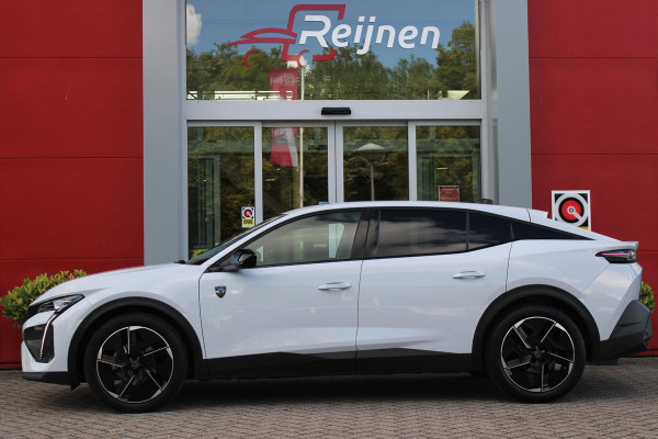 Peugeot 408 1.2 Hybrid 145PK AUTOMAAT GT | 360° CAMERA | DODEHOEK DETECTIE | KEYLESS ENTRY/START | ADAPTIVE CRUISE CONTROL | NAVIGATIE | DRAADLOZE APPLE CARPLAY/ANDROID AUTO | PARKEERSENSOREN VOOR + ACHTER | LED MATRIX KOPLAMPEN | 19" LICHTMETALEN VELGEN | ELEKTRISCH BEDIENBARE ACHTERKLEP | CLIMATE CONTROL | STUUR VERWARMING |