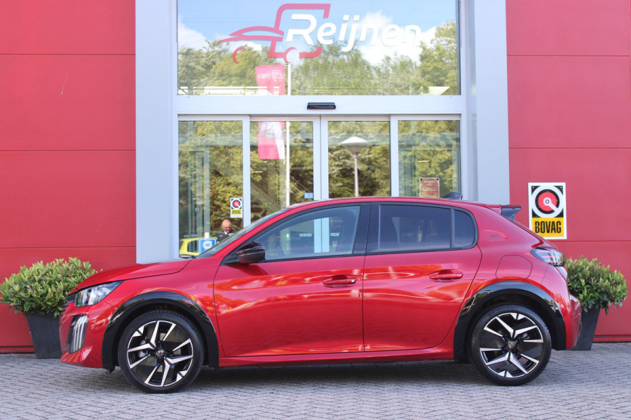 Peugeot 208 1.2 Hybrid 145PK AUTOMAAT GT | CAMERA VOOR + ACHTER | NAVIGATIE | DRAADLOZE APPLE CARPLAY/ANDROID AUTO | FULL LED KOPLAMPEN | LICHTMETALEN VELGEN 17" | DODEHOEK DETECTIE | DRAADLOZE TELEFOONLADER | KEYLESS ENTRY/START | DAB+ RADIO | ADAPTIVE CRUISE CONTROL | CLIMATE CONTROL |