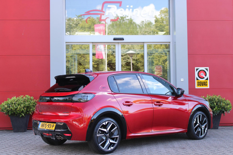 Peugeot 208 1.2 Hybrid 145PK AUTOMAAT GT | CAMERA VOOR + ACHTER | NAVIGATIE | DRAADLOZE APPLE CARPLAY/ANDROID AUTO | FULL LED KOPLAMPEN | LICHTMETALEN VELGEN 17" | DODEHOEK DETECTIE | DRAADLOZE TELEFOONLADER | KEYLESS ENTRY/START | DAB+ RADIO | ADAPTIVE CRUISE CONTROL | CLIMATE CONTROL |