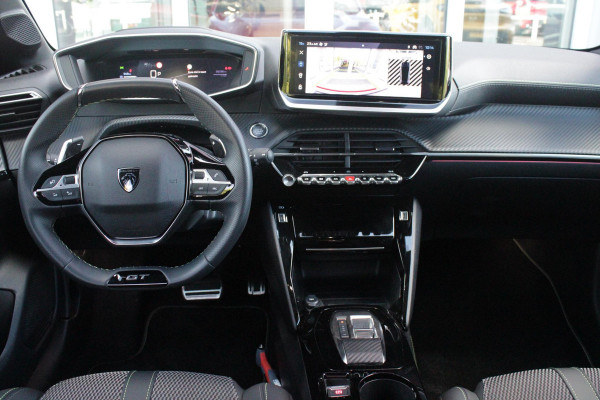 Peugeot 208 1.2 Hybrid 145PK AUTOMAAT GT | CAMERA VOOR + ACHTER | NAVIGATIE | DRAADLOZE APPLE CARPLAY/ANDROID AUTO | FULL LED KOPLAMPEN | LICHTMETALEN VELGEN 17" | DODEHOEK DETECTIE | DRAADLOZE TELEFOONLADER | KEYLESS ENTRY/START | DAB+ RADIO | ADAPTIVE CRUISE CONTROL | CLIMATE CONTROL |