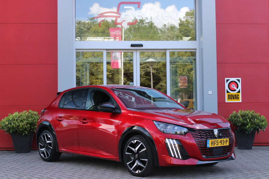 Peugeot 208 1.2 Hybrid 145PK AUTOMAAT GT | CAMERA VOOR + ACHTER | NAVIGATIE | DRAADLOZE APPLE CARPLAY/ANDROID AUTO | FULL LED KOPLAMPEN | LICHTMETALEN VELGEN 17" | DODEHOEK DETECTIE | DRAADLOZE TELEFOONLADER | KEYLESS ENTRY/START | DAB+ RADIO | ADAPTIVE CRUISE CONTROL | CLIMATE CONTROL |