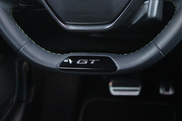 Peugeot 208 1.2 Hybrid 145PK AUTOMAAT GT | CAMERA VOOR + ACHTER | NAVIGATIE | DRAADLOZE APPLE CARPLAY/ANDROID AUTO | FULL LED KOPLAMPEN | LICHTMETALEN VELGEN 17" | DODEHOEK DETECTIE | DRAADLOZE TELEFOONLADER | KEYLESS ENTRY/START | DAB+ RADIO | ADAPTIVE CRUISE CONTROL | CLIMATE CONTROL |