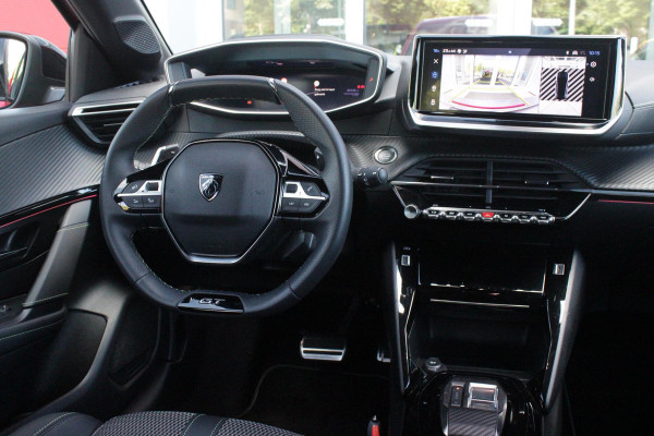 Peugeot 208 1.2 Hybrid 145PK AUTOMAAT GT | CAMERA VOOR + ACHTER | NAVIGATIE | DRAADLOZE APPLE CARPLAY/ANDROID AUTO | FULL LED KOPLAMPEN | LICHTMETALEN VELGEN 17" | DODEHOEK DETECTIE | DRAADLOZE TELEFOONLADER | KEYLESS ENTRY/START | DAB+ RADIO | ADAPTIVE CRUISE CONTROL | CLIMATE CONTROL |