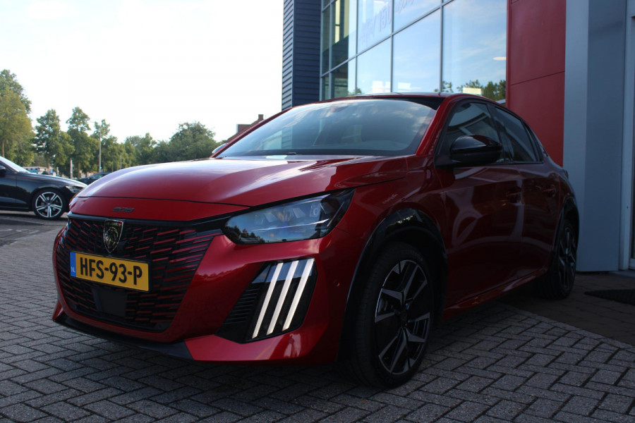 Peugeot 208 1.2 Hybrid 145PK AUTOMAAT GT | CAMERA VOOR + ACHTER | NAVIGATIE | DRAADLOZE APPLE CARPLAY/ANDROID AUTO | FULL LED KOPLAMPEN | LICHTMETALEN VELGEN 17" | DODEHOEK DETECTIE | DRAADLOZE TELEFOONLADER | KEYLESS ENTRY/START | DAB+ RADIO | ADAPTIVE CRUISE CONTROL | CLIMATE CONTROL |