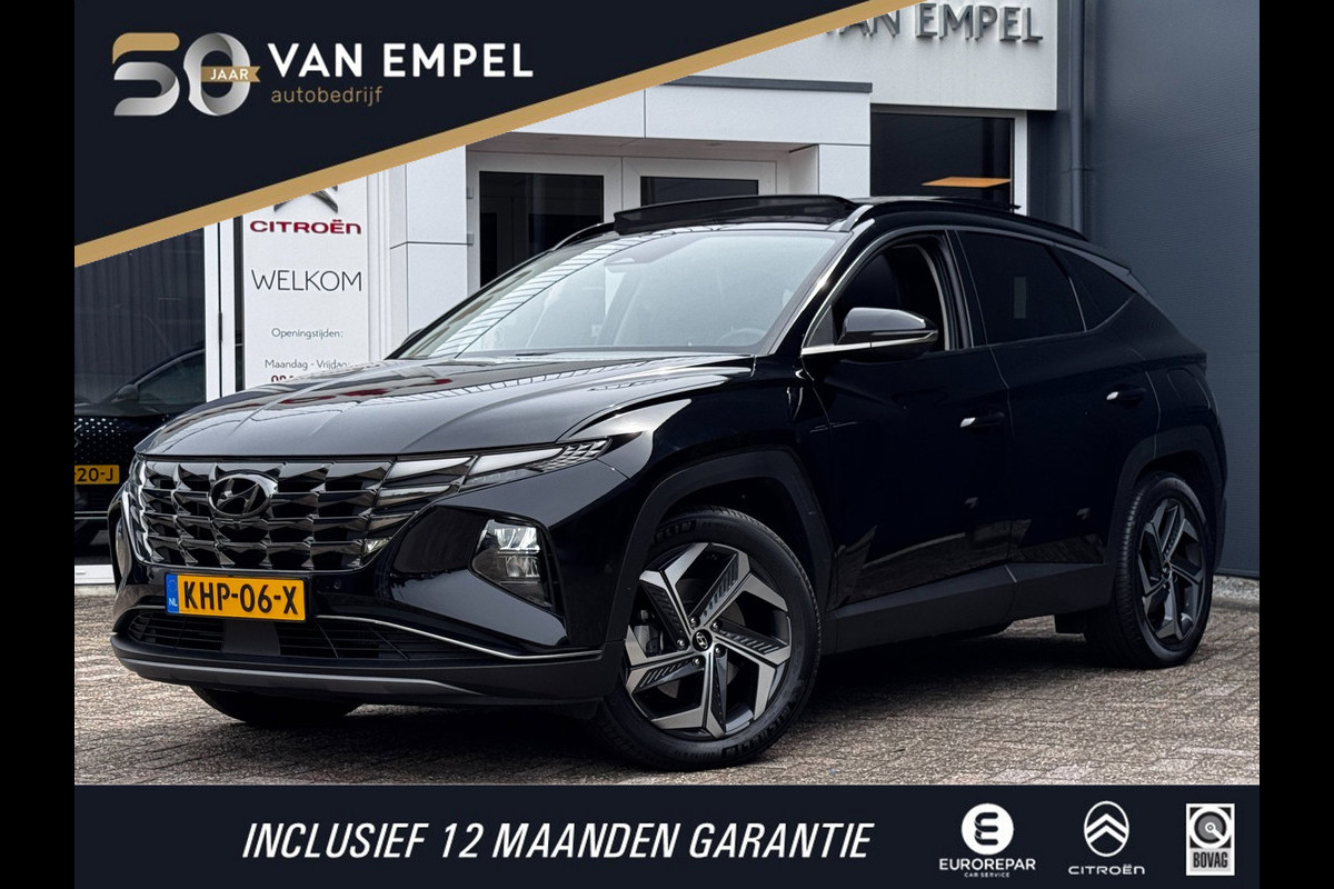 Hyundai Tucson 1.6 T-GDI PHEV Premium Sky 4WD | 97,4 % SOH | Panoramadak | Leder + Memory | Camera 360 | Elek. Achterklep