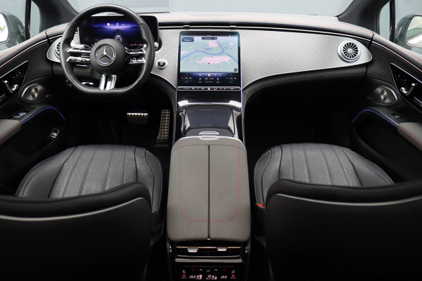 Mercedes-Benz EQS 450+ AMG Line Premium+ 108 kWh | SoH 98,58% | Luchtvering | Achterasbesturing | Distronic+ | Burmester | Stoelventilatie | Massage | Digital Light | Panoramadak | HUD | Verwarmd Stuurwiel |