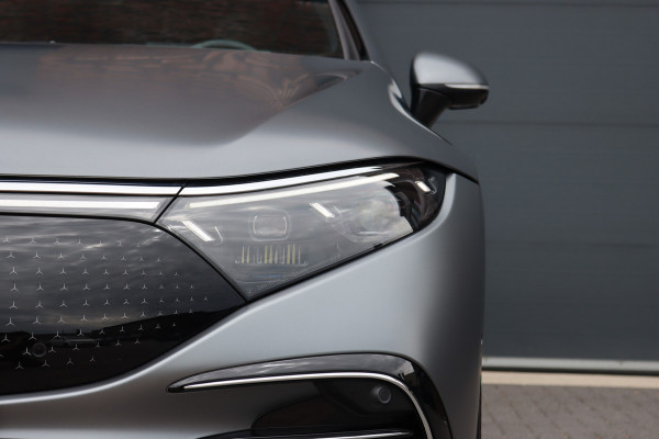 Mercedes-Benz EQS 450+ AMG Line Premium+ 108 kWh | SoH 98,58% | Luchtvering | Achterasbesturing | Distronic+ | Burmester | Stoelventilatie | Massage | Digital Light | Panoramadak | HUD | Verwarmd Stuurwiel |