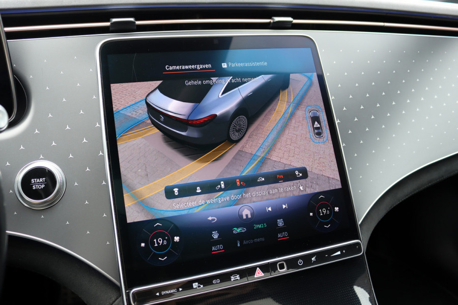Mercedes-Benz EQS 450+ AMG Line Premium+ 108 kWh | SoH 98,58% | Luchtvering | Achterasbesturing | Distronic+ | Burmester | Stoelventilatie | Massage | Digital Light | Panoramadak | HUD | Verwarmd Stuurwiel |