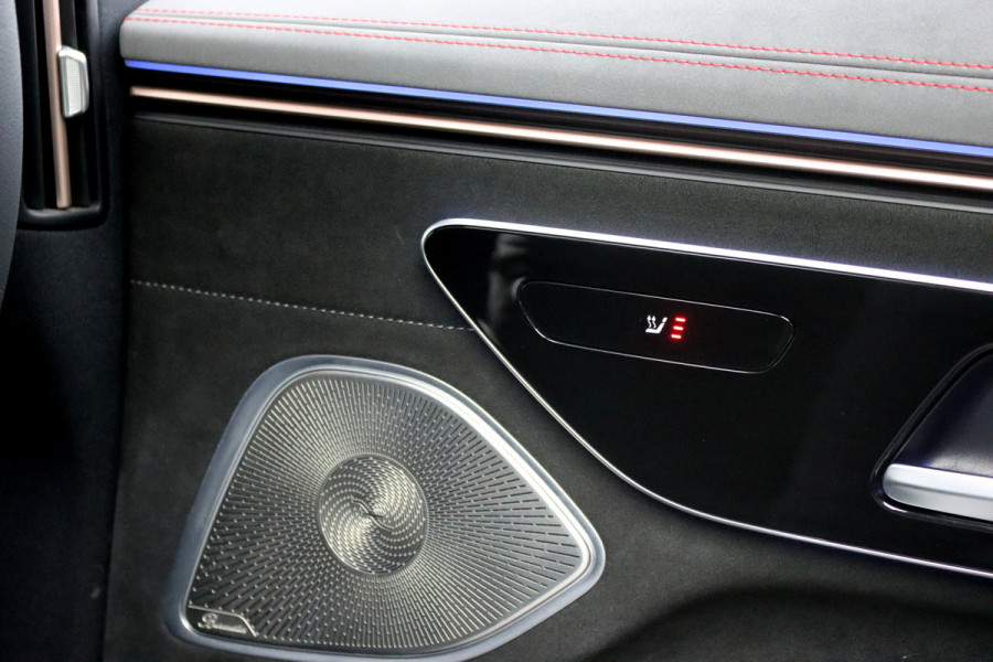 Mercedes-Benz EQS 450+ AMG Line Premium+ 108 kWh | SoH 98,58% | Luchtvering | Achterasbesturing | Distronic+ | Burmester | Stoelventilatie | Massage | Digital Light | Panoramadak | HUD | Verwarmd Stuurwiel |