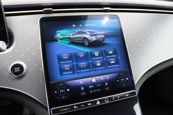 Mercedes-Benz EQS 450+ AMG Line Premium+ 108 kWh | SoH 98,58% | Luchtvering | Achterasbesturing | Distronic+ | Burmester | Stoelventilatie | Massage | Digital Light | Panoramadak | HUD | Verwarmd Stuurwiel |