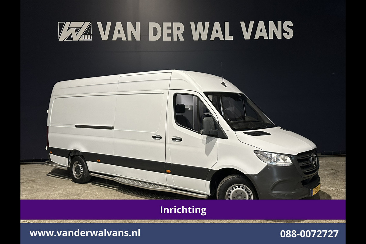 Mercedes-Benz Sprinter 311 CDI Automaat L3H2 *PostNL inrichting* Euro6 Airco | Camera | Schappen Doorloopdeur, 270 Gr. achterdeuren, Sidebars