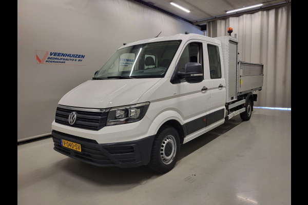 Volkswagen Crafter 2.0TDI Dubbele Cabine Kipper Automaat Euro 6!