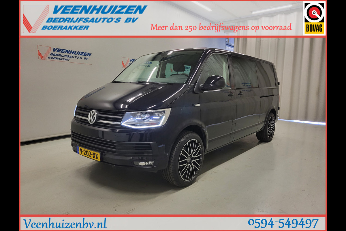 Volkswagen Transporter 2.0TDI L2/H1 Dubbele Cabine Automaat Euro 6!