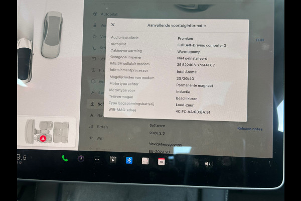 Tesla Model 3 Long Range AWD 75 kWh WARMTEPOMP| SOH 93.2 %