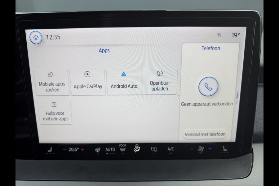 Ford E-Transit Cour. Limited 44 kWh Direct rijden/CarPlay/Sortimo inbouw/stoelverwarming