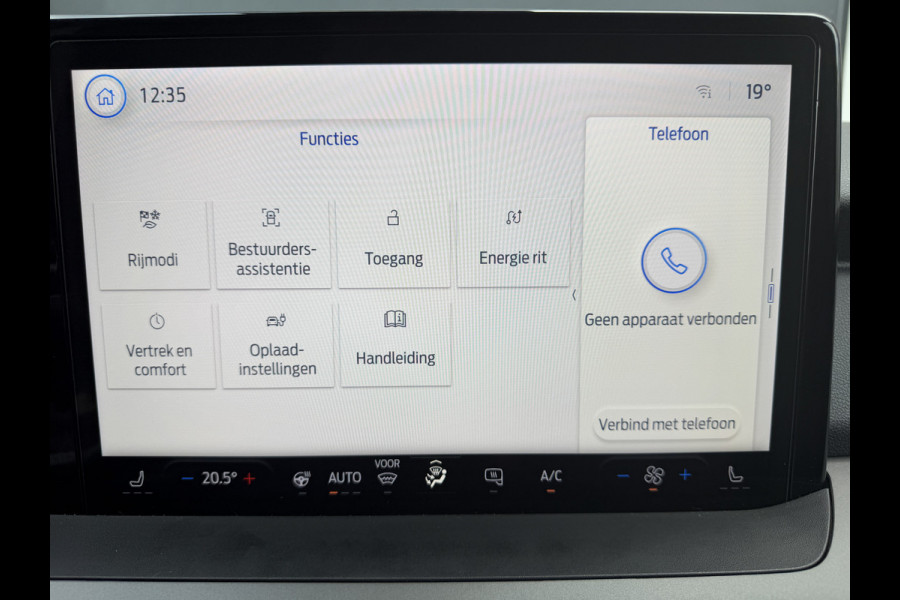 Ford E-Transit Cour. Limited 44 kWh Direct rijden/CarPlay/Sortimo inbouw/stoelverwarming
