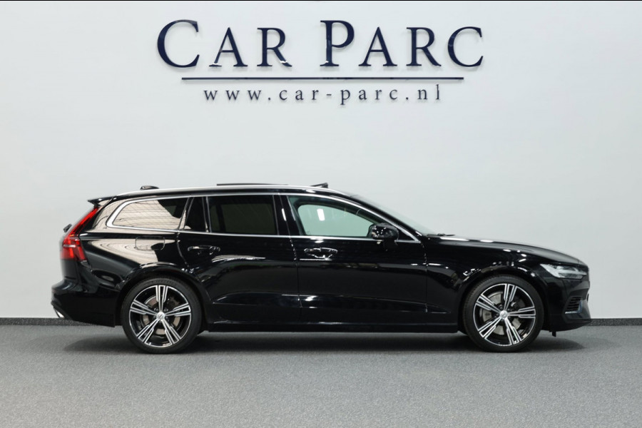 Volvo V60 2.0 T8 Twin Engine AWD R-Design BTW/LED/VIRTUAL/PANO/LEER+S.VERWARMING+MEMORY/KEYLES/CAM/HUD/LINE/ACC/12 MDN GARANTIE!