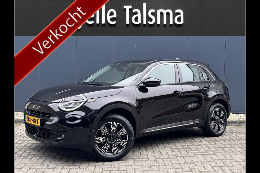 Fiat 600 1.2 Hybrid Urban | Automaat | LED | Camera | Carplay | Cruise control | Schakelpaddles