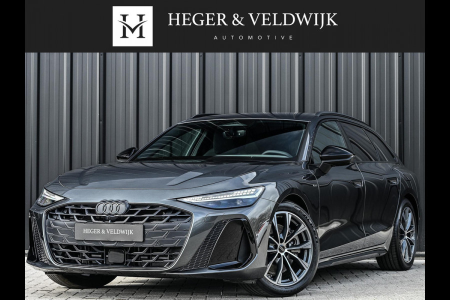 Audi A6 Avant 2.0 e-hybrid quattro S edition | Memory Seats | Achteras besturing | 360 Camera | Adaptive Cruise | Stoelverwarming | Trekhaak | Keyless Entry |