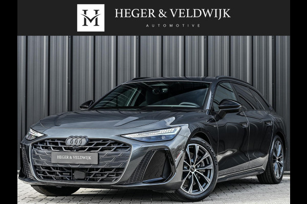 Audi A6 Avant 2.0 e-hybrid quattro S edition | Memory Seats | Achteras besturing | 360 Camera | Adaptive Cruise | Stoelverwarming | Trekhaak | Keyless Entry |