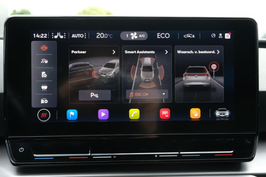 Seat Leon Sportstourer 1.4 TSI eHybrid PHEV FR 205 PK | Afneembare trekhaak | Elektrische klep | Stuur - en stoelverwarming | Camera | CarPlay | Keyless entry | LED | LMV